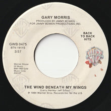 画像をギャラリービューアに読み込む, Gary Morris - The Wind Beneath My Wings / Why Lady Why (7inch-Vinyl Record/Used)
