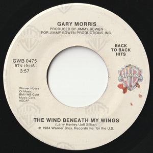 Gary Morris - The Wind Beneath My Wings / Why Lady Why (7inch-Vinyl Record/Used)