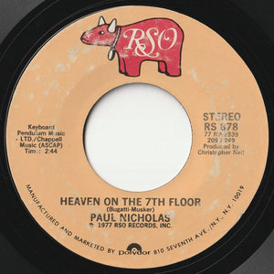 Paul Nicholas - Heaven On The 7th Floor / Do You Want My Love (7inch-Vinyl Record/Used)