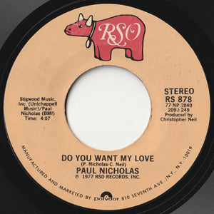 Paul Nicholas - Heaven On The 7th Floor / Do You Want My Love (7inch-Vinyl Record/Used)