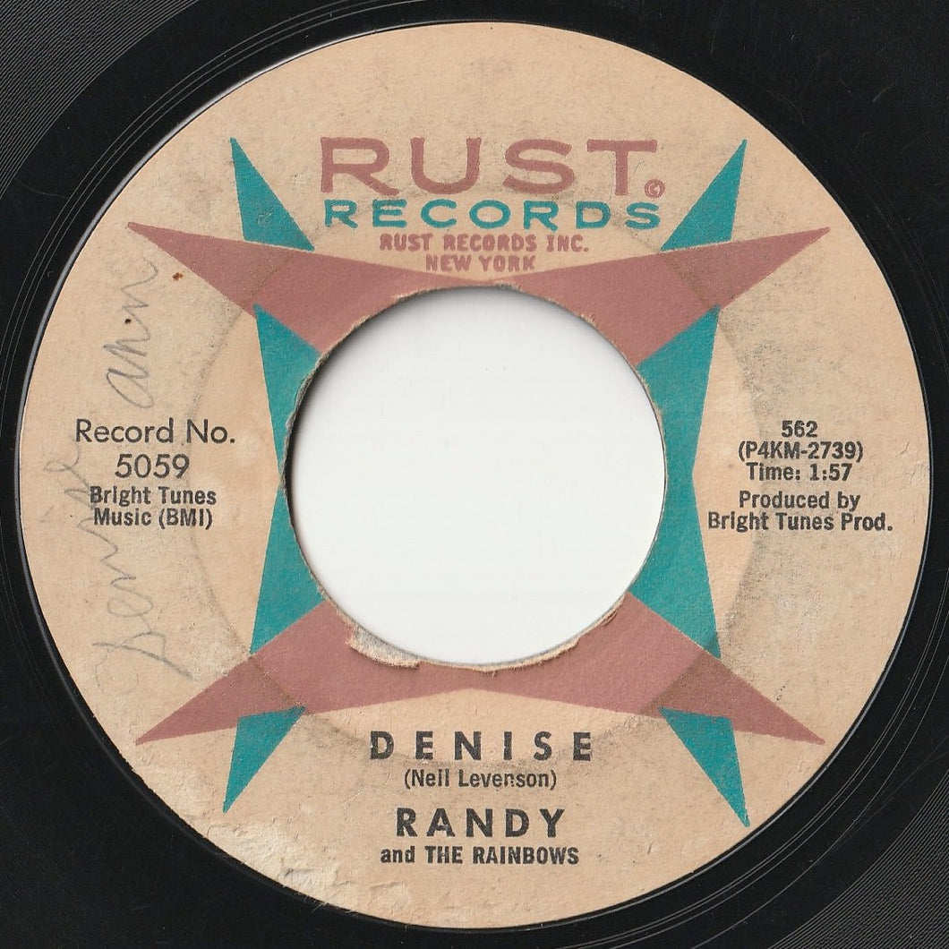 Randy & The Rainbows - Denise / Come Back (7inch-Vinyl Record/Used)