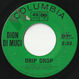 Dion DiMucci - Drip Drop / No One's Waiting For Me (7inch-Vinyl Record/Used)