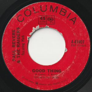 Paul Revere & The Raiders, Mark Lindsay - Good Thing / Undecided Man (7inch-Vinyl Record/Used)