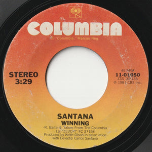 Santana - Winning / Brightest Star (7inch-Vinyl Record/Used)
