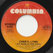 画像をギャラリービューアに読み込む, Cheryl Lynn - If This World Were Mine / I Just Wanna Be Your Fantasy (7inch-Vinyl Record/Used)
