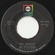 画像をギャラリービューアに読み込む, O&#39;Kaysions - Girl Watcher / Deal Me In (7inch-Vinyl Record/Used)
