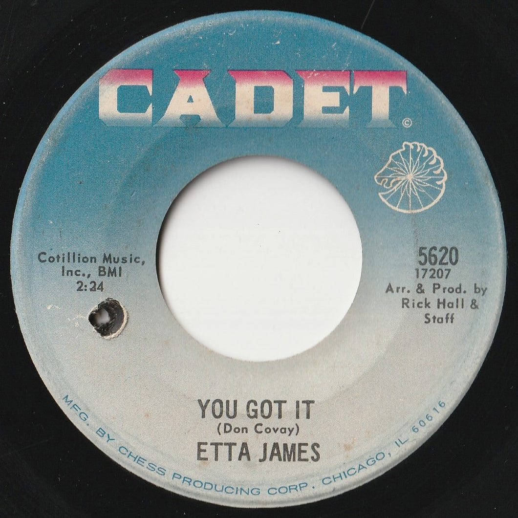 Etta James - You Got It / Fire (7inch-Vinyl Record/Used)