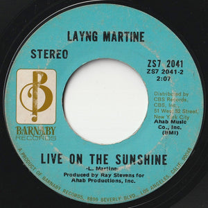 Layng Martine Jr. - Rub It In / Live On The Sunshine (7inch-Vinyl Record/Used)