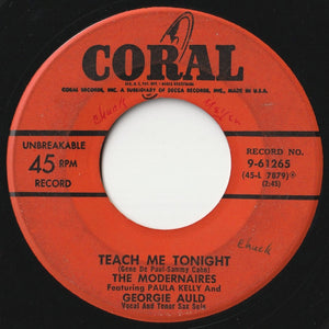 Modernaires, Georgie Auld - Mood Indigo / Teach Me Tonight (7inch-Vinyl Record/Used)
