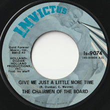 Load image into Gallery viewer, Chairmen Of The Board - Give Me Just A Little More Time / Since The Days Of Pigtails (And Fairy Tales) (7inch-Vinyl Record/Used)
