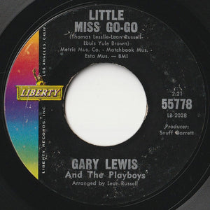 Gary Lewis & The Playboys - Count Me In / Little Miss Go-Go (7inch-Vinyl Record/Used)