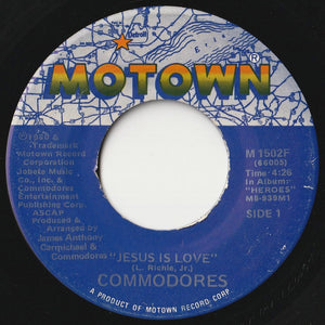 Commodores - Jesus Is Love / Mighty Spirit (7inch-Vinyl Record/Used)