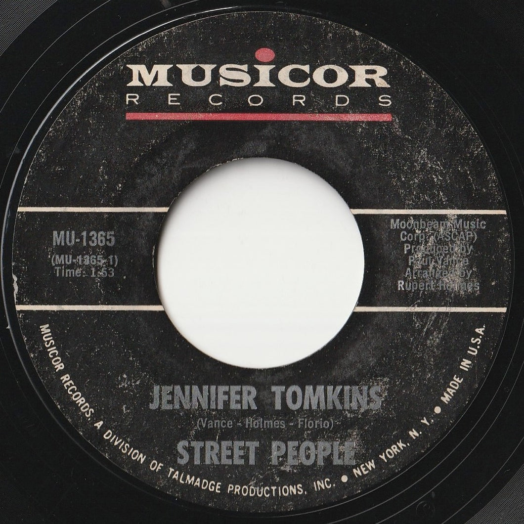 Street People - Jennifer Tomkins / All Night Long (7inch-Vinyl Record/Used)