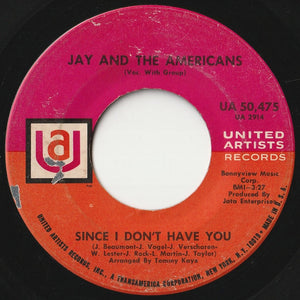 Jay & The Americans - This Magic Moment / Since I Don't Have You (7inch-Vinyl Record/Used)