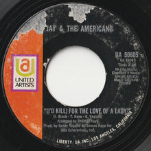 画像をギャラリービューアに読み込む, Jay &amp; The Americans - Walkin&#39; In The Rain / (I&#39;d Kill) For The Love Of A Lady (7inch-Vinyl Record/Used)
