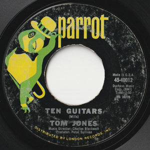 Tom Jones - Detroit City / Ten Guitars (7inch-Vinyl Record/Used)