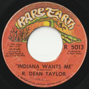 R. Dean Taylor - Indiana Wants Me / Love's Your Name (7inch-Vinyl Record/Used)