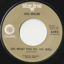 画像をギャラリービューアに読み込む, Ned Miller - From A Jack To A King / Do What You Do, Do Well (7inch-Vinyl Record/Used)
