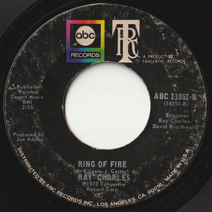 Ray Charles - I Can Make It Through The Days (But Oh Those Lonely Nights) / Ring Of Fire (7inch-Vinyl Record/Used)