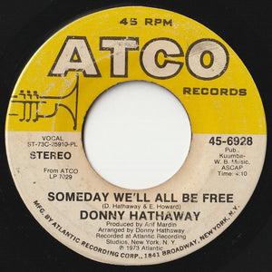 Donny Hathaway - Love, Love, Love / Someday We'll All Be Free (7inch-Vinyl Record/Used)