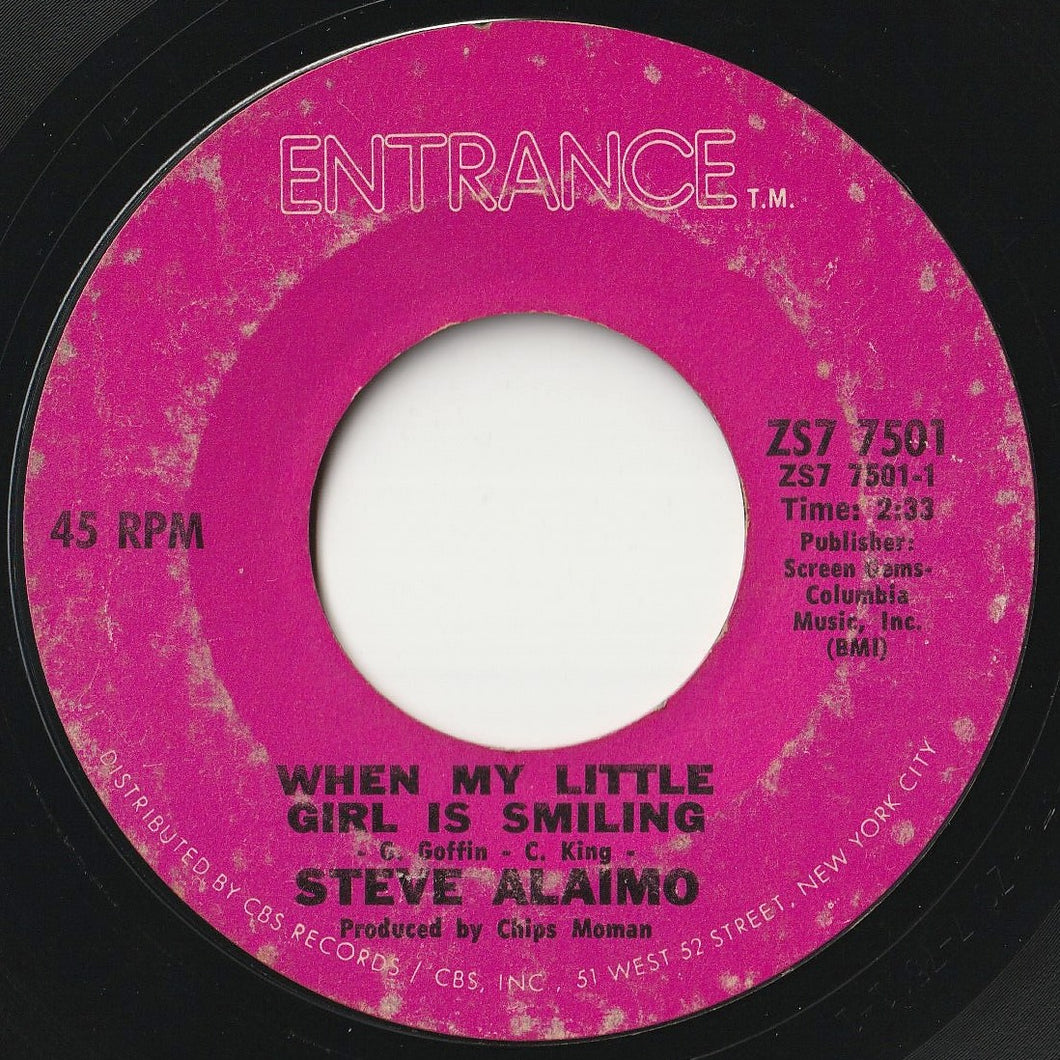 Steve Alaimo - When My Little Girl Is Smiling / Gemini (7inch-Vinyl Record/Used)