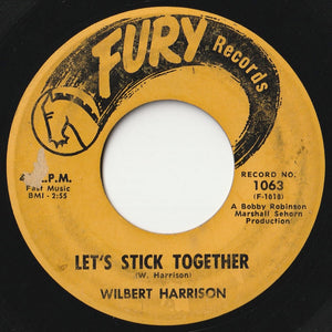 Wilbert Harrison - Let's Stick Together / My Heart Is Yours (7inch-Vinyl Record/Used)