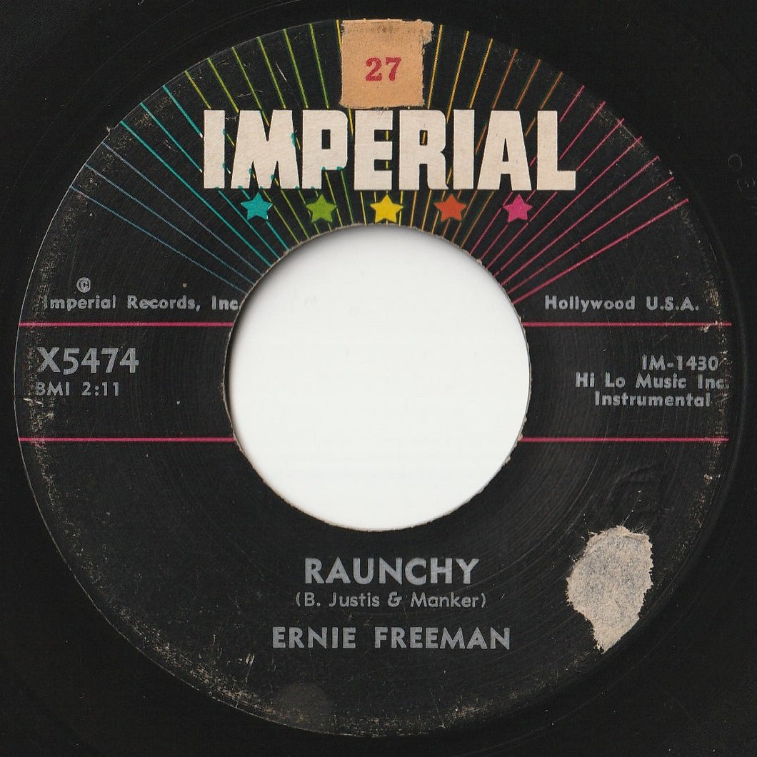 Ernie Freeman - Raunchy / Puddin' (7inch-Vinyl Record/Used)