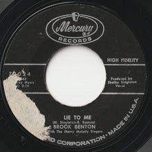 画像をギャラリービューアに読み込む, Brook Benton - Lie To Me / With The Touch Of Your Hands (7inch-Vinyl Record/Used)
