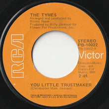 Load image into Gallery viewer, Tymes - You Little Trustmaker / The North Hills (7inch-Vinyl Record/Used)
