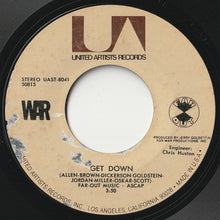 画像をギャラリービューアに読み込む, War - All Day Music / Get Down (7inch-Vinyl Record/Used)
