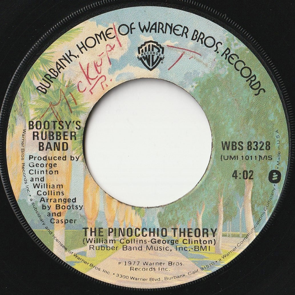 Bootsy's Rubber Band - The Pinocchio Theory / Rubber Duckie (7inch-Vinyl Record/Used)