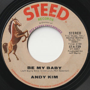 Andy Kim - Be My Baby / Love That Little Woman (7inch-Vinyl Record/Used)