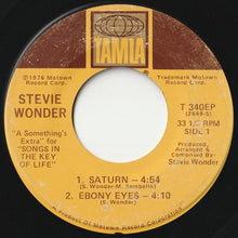 画像をギャラリービューアに読み込む, Stevie Wonder - Saturn, Ebony Eyes / All Day Sucker, Easy Goin&#39; Evening (My Mama&#39;s Call) (7inch-Vinyl Record/Used)
