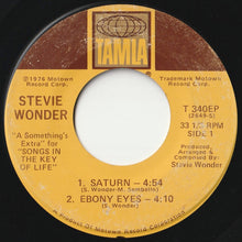 Load image into Gallery viewer, Stevie Wonder - Saturn, Ebony Eyes / All Day Sucker, Easy Goin&#39; Evening (My Mama&#39;s Call) (7inch-Vinyl Record/Used)
