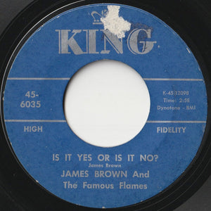 James Brown & The Famous Flames - It's A Man's Man's Man's World / Is It Yes Or Is It No? (7inch-Vinyl Record/Used)