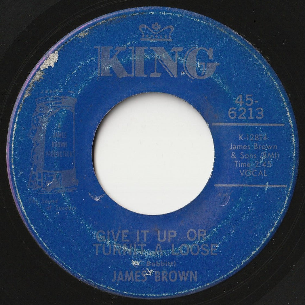 James Brown - Give It Up Or Turnit A Loose / I'll Lose My Mind (7inch-Vinyl Record/Used)