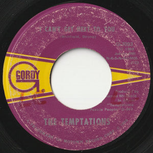 Temptations - I Can't Get Next To You / Running Away (Ain't Gonna Help You) (7inch-Vinyl Record/Used)