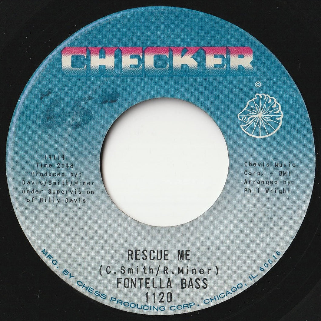 Fontella Bass - Rescue Me / Soul Of The Man (7inch-Vinyl Record/Used)