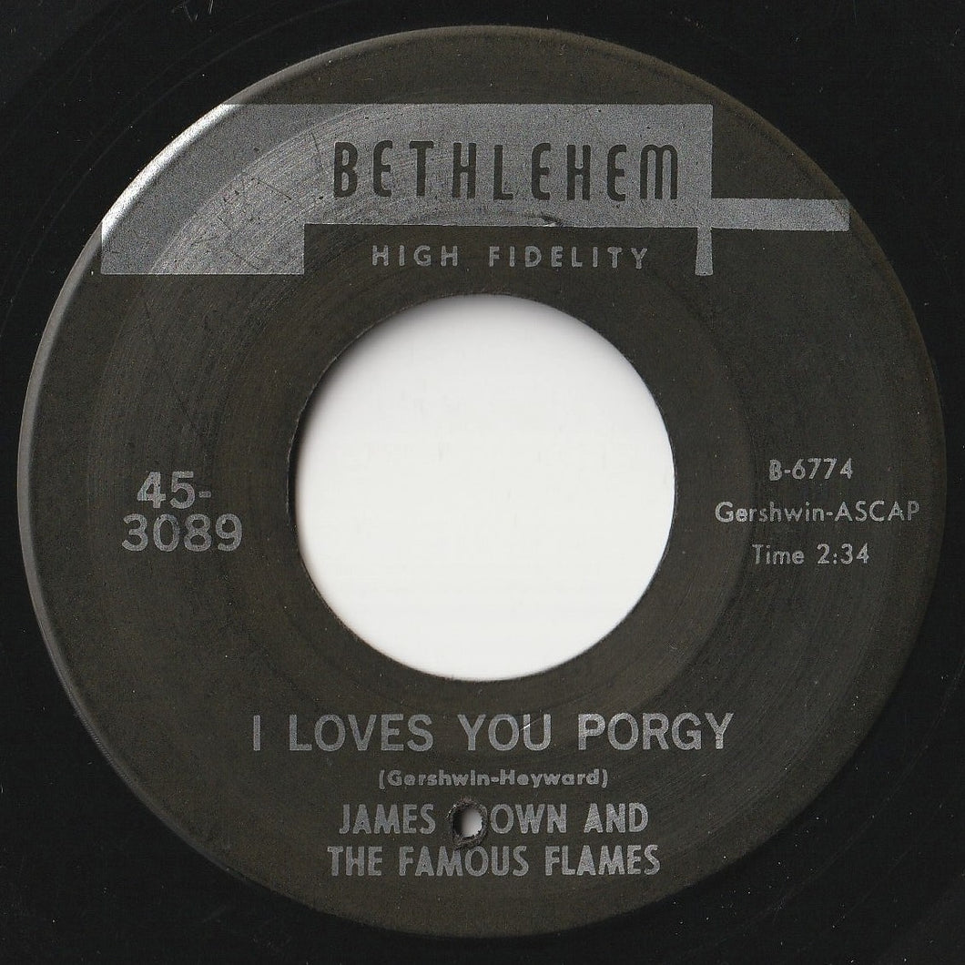 James Brown & The Famous Flames - I Loves You Porgy / Yours And Mine (7inch-Vinyl Record/Used)