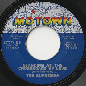 Supremes - When The Lovelight Starts Shining Through His Eyes / Standing At The Crossroads Of Love (7inch-Vinyl Record/Used)