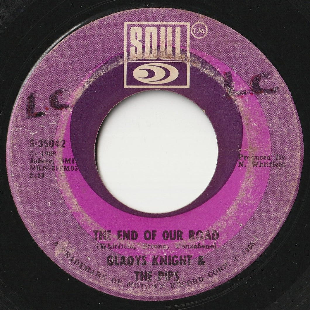 Gladys Knight And The Pips - The End Of Our Road / Don't Let Her Take Your Love From Me (7inch-Vinyl Record/Used)