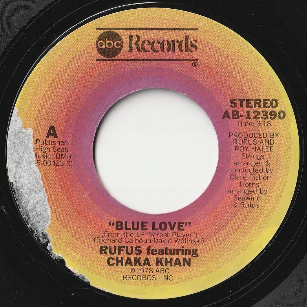 Rufus & Chaka Khan - Blue Love / Turn (7inch-Vinyl Record/Used)