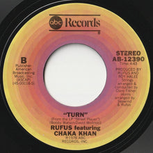 画像をギャラリービューアに読み込む, Rufus &amp; Chaka Khan - Blue Love / Turn (7inch-Vinyl Record/Used)
