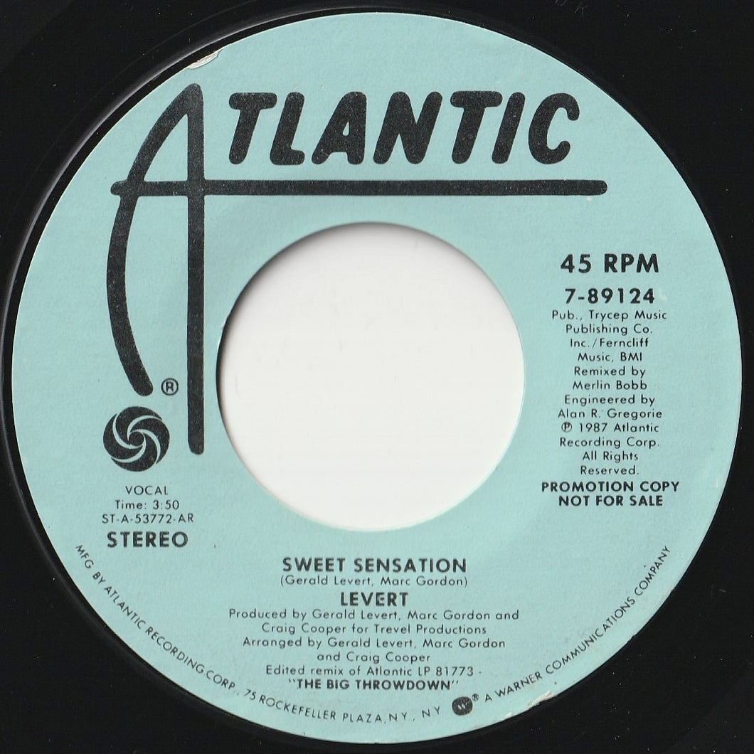 Levert - Sweet Sensation / Sweet Sensation (7inch-Vinyl Record/Used)