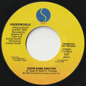 Underworld - Show Some Emotion (Remix) / Show Some Emotion (Remix) (7inch-Vinyl Record/Used)