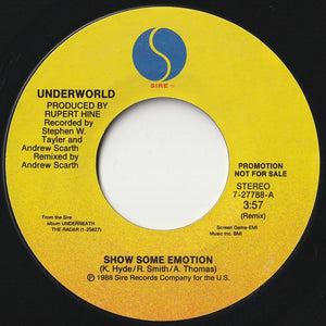 Underworld - Show Some Emotion (Remix) / Show Some Emotion (Remix) (7inch-Vinyl Record/Used)