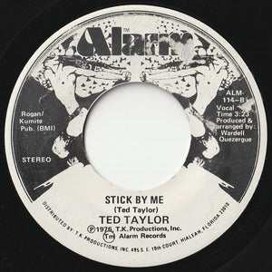 Ted Taylor - Gonna Hate Myself / Stick By Me (7inch-Vinyl Record/Used)