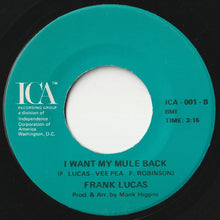 Load image into Gallery viewer, Frank Lucas - Good Thing Man / I Want My Mule Back (7inch-Vinyl Record/Used)
