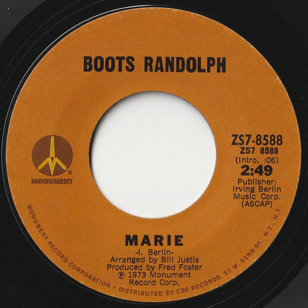 Boots Randolph - Marie / Sentimental Journey (7inch-Vinyl Record/Used)