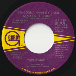 Teena Marie - Don't Look Back / I'm Gonna Have My Cake (And Eat It Too) (7inch-Vinyl Record/Used)